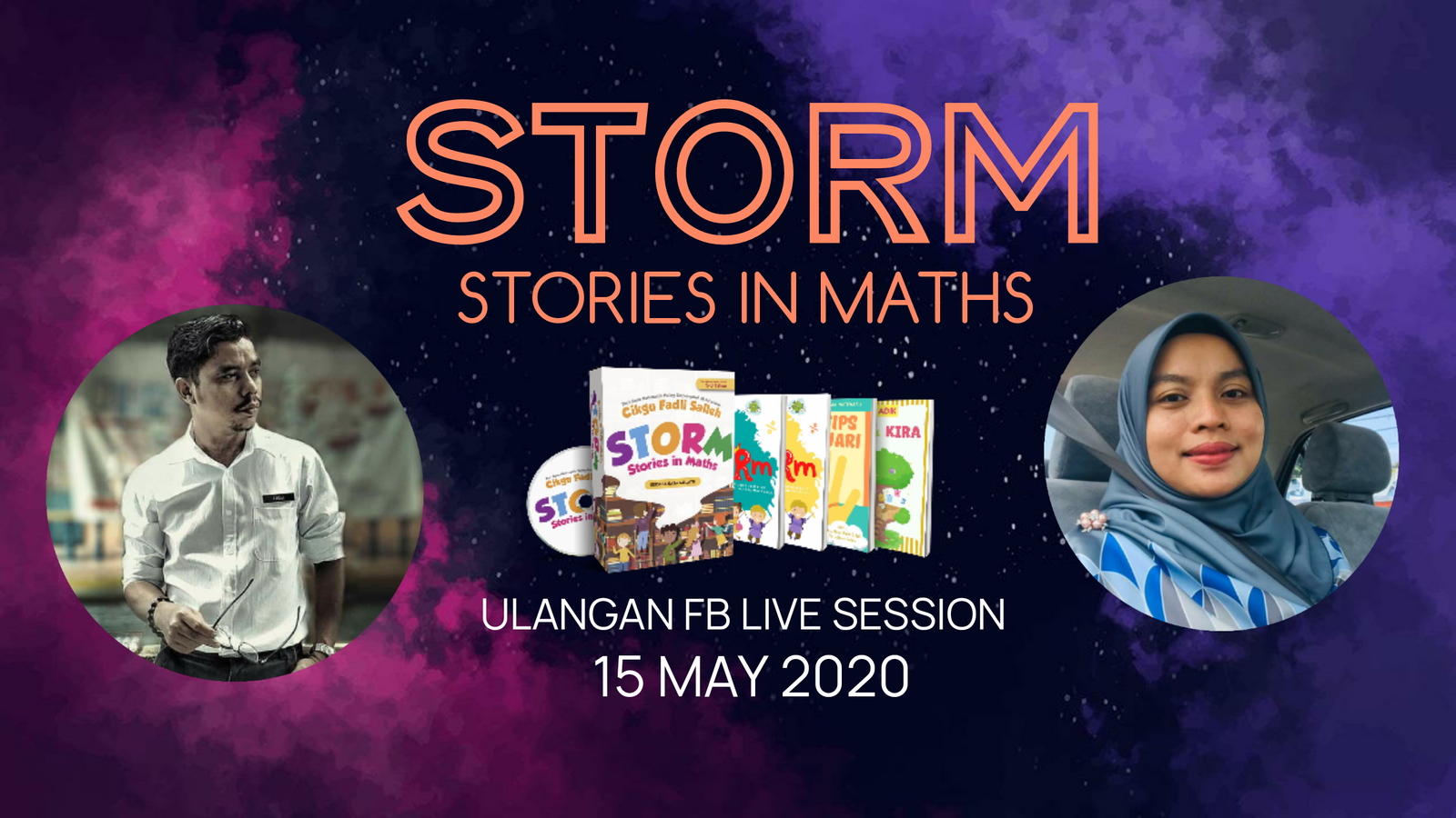 Ulangan Live STORM – Stories in Maths Cikgu Fadli dan Dr Salbiah Salleh