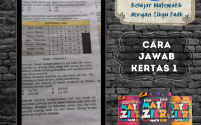 Tips Kertas 1 oleh Cikgu Mohd Fadli Salleh