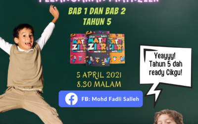 Pelancaran Mathzier Tahun 5 Silibus Terbaru malam ini ya
