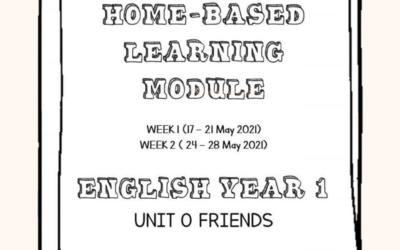 PdPR Module For 2 Weeks – English Year 1 – Unit 0: Friends.