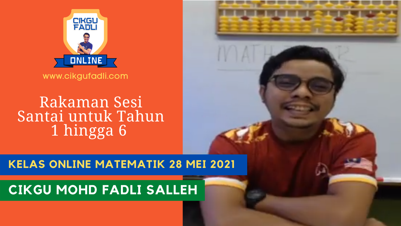 Rakaman Live Cikgu Fadli Sembang Isu Pendidikan Cikgu Mohd Fadli