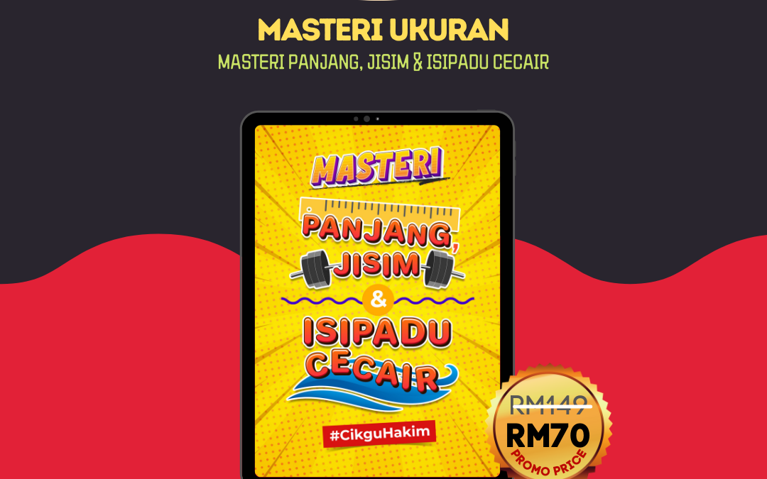 Ebook Masteri Panjang, Jisim dan isipadu cecair (Masteri Ukuran)