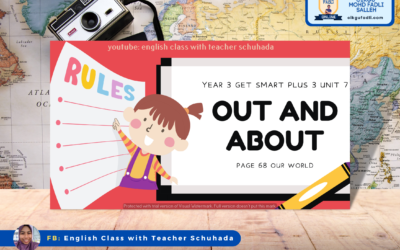 Year 3 English Get Smart Plus 3 Unit 7 : Out and About  – Our World