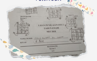 Membina sifir dan Menulis Formula Pada Kertas Soalan