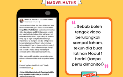 Marvel Maths ini adalah satu usaha gabungan Cikgu Mohd Fadli Salleh dan Dr Salbiah Salleh