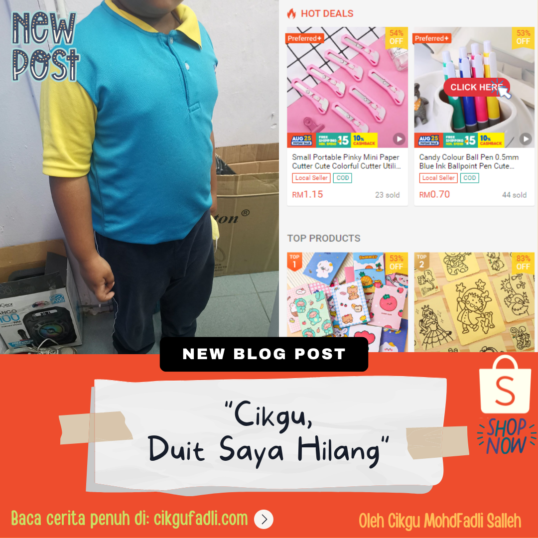 Cikgu. Duit Saya Hilang - Cikgu Mohd Fadli Salleh Online