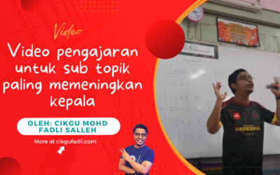 Video Pengajaran untuk Sub Topik Paling Memeningkan Kepala.