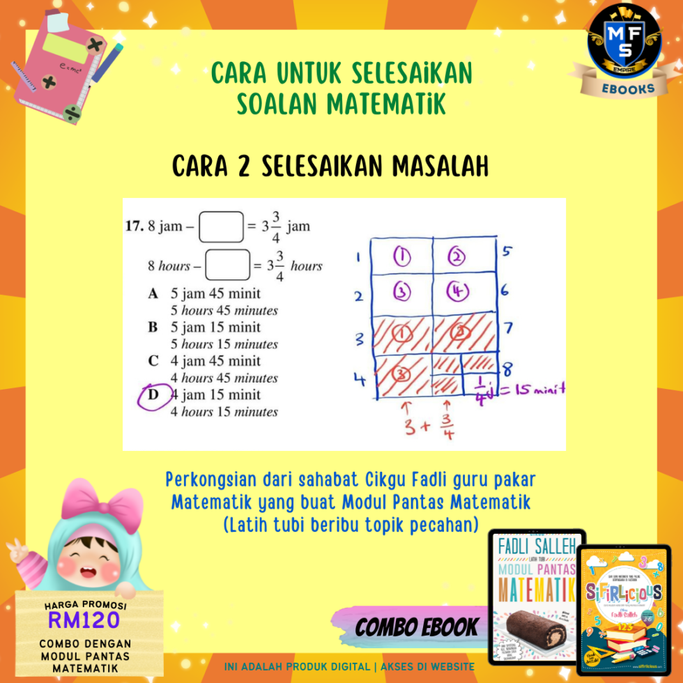 Jom Kita Lihat Cara Untuk Selesaikan Soalan Matematik Ini (Rujuk Gambar ...