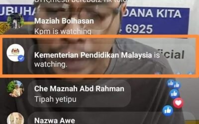 Kementerian Pendidikan Malaysia sendiri tonton LIVE Cikgu Fadli