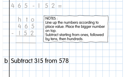 Mathematics Year 2 Subtraction