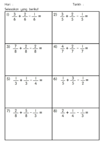 matematik-pecahan-tahun 4