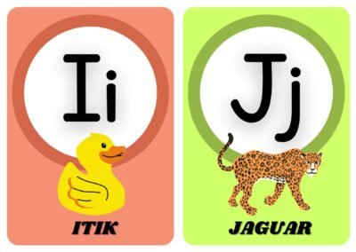 alphabet-a-z-animal flashcard
