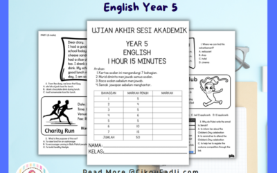 UASA (Ujian Akhir Sesi Akademik) English Year 5