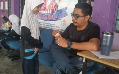 Nak buka air kotak pun minta tolong cikgu