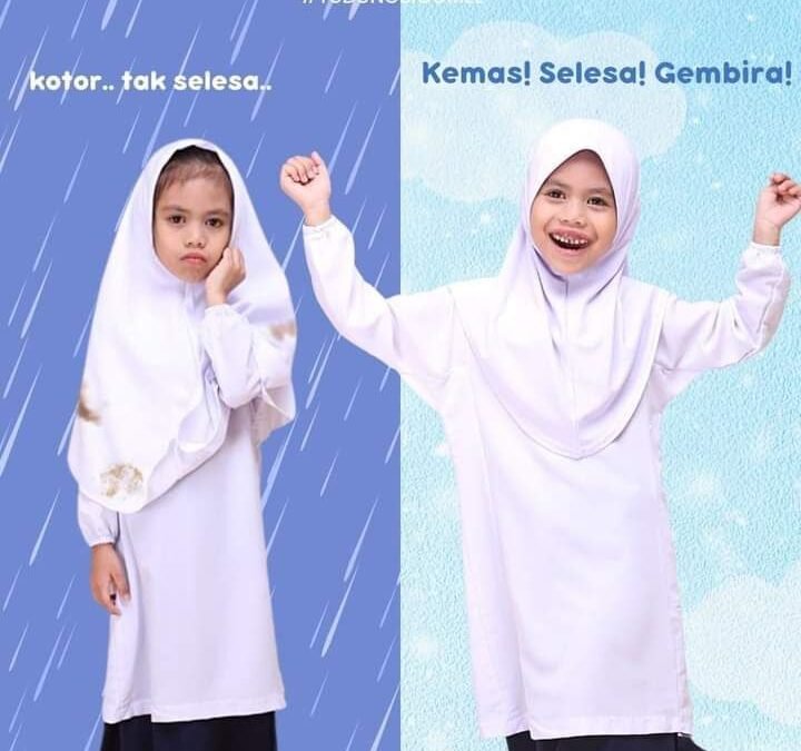 tudung-sekolah-anak
