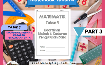 Latihan Matematik Tahun 4 Koordinat Nisbah Kadaran Perwakilan Data (Part 3)