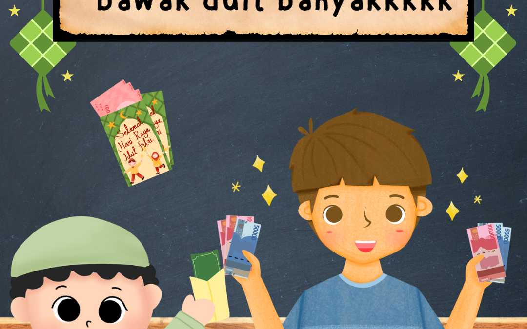 Cikgu, cikgu. Aiman bawak duit banyakkkkk