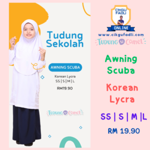 tudung-sekolah-anak