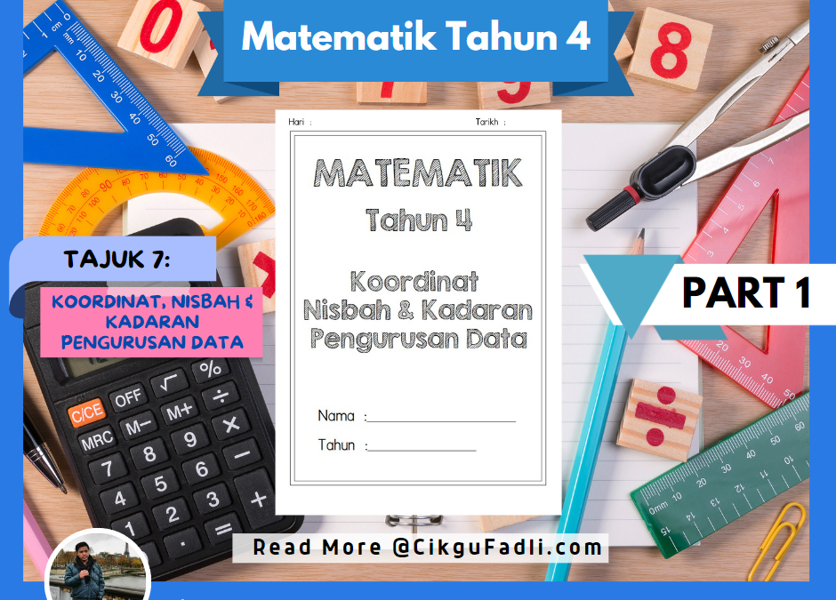 Latihan Matematik Tahun 4 Koordinat Nisbah Kadaran Perwakilan Data (Part 2)