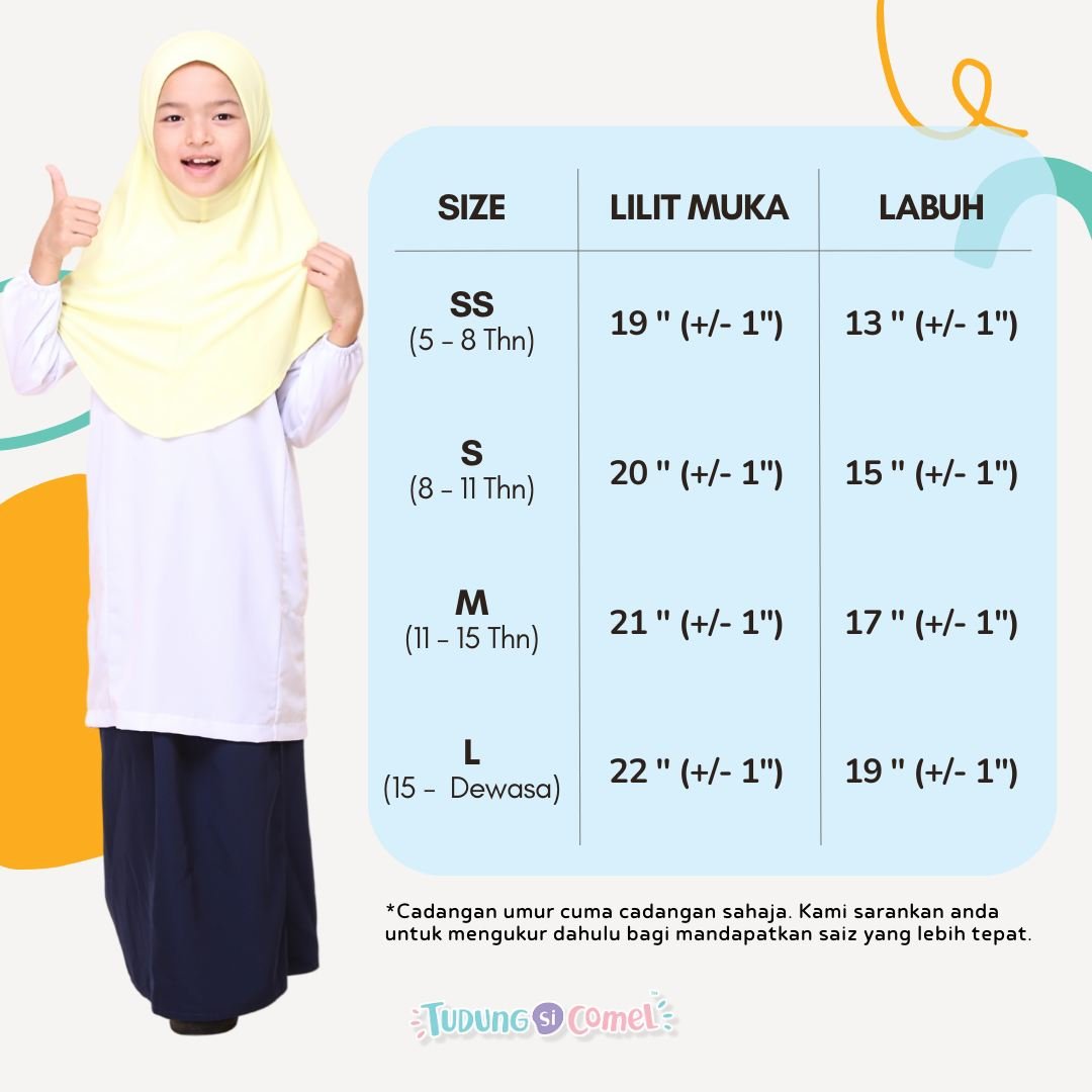 tudung-sekolah-lusuh