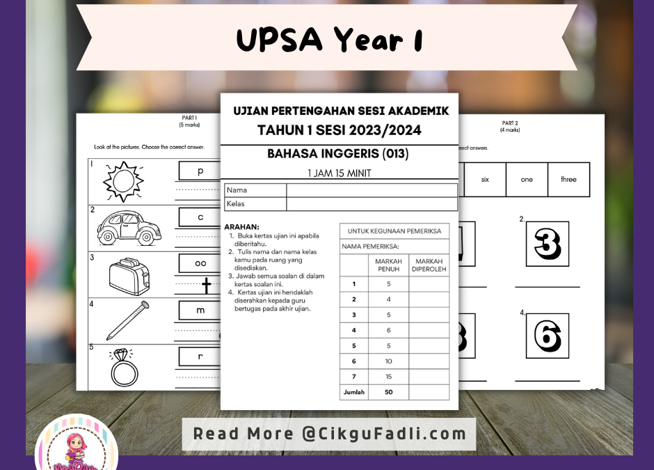UPSA Year 1
