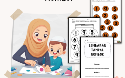 Lembaran Tampal Nombor oleh Cikgu Najwa