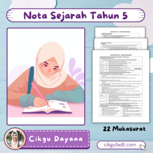 nota-sejarah-tahun-5