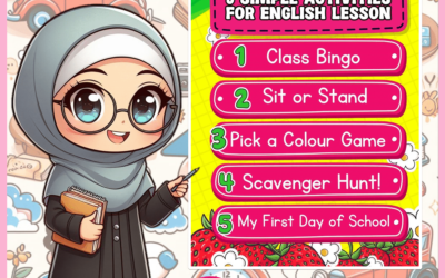 5 Simple Activities For English Lesson