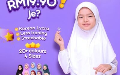 Tudung Sekolah Awning on Point dari TudungSiComel senang terbentuk RM19.90 je??