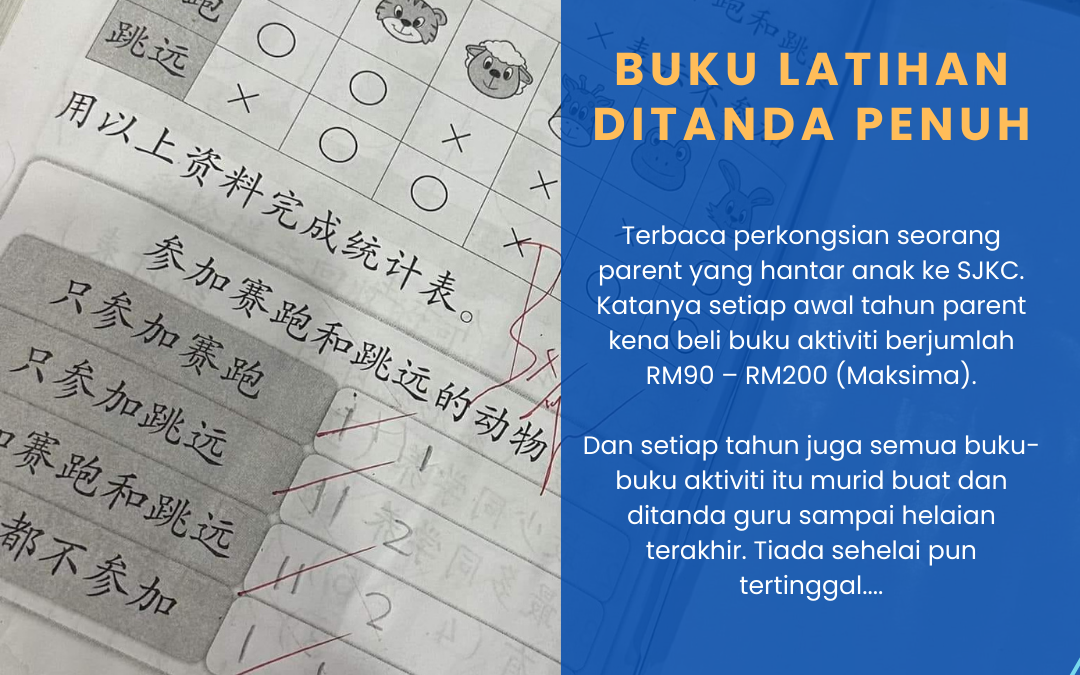 Buku Latihan ditanda Penuh