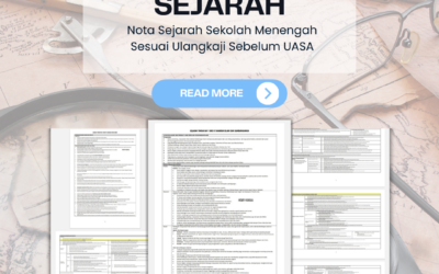 Nota Sejarah Sekolah Menengah Sesuai Ulangkaji Sebelum UASA