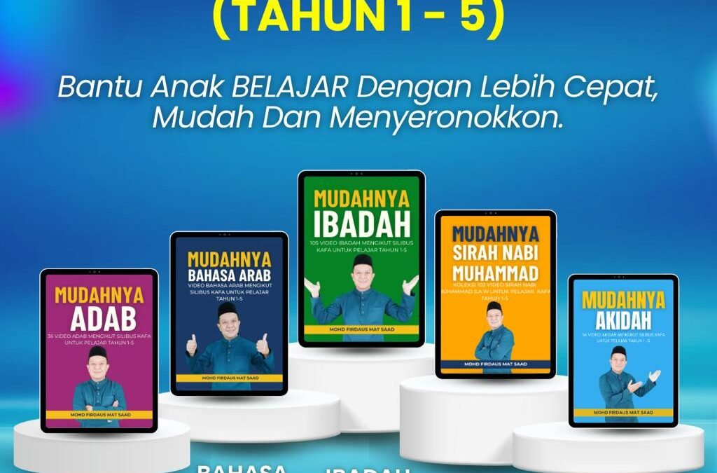 Ibu Ayah nak anak belajar KAFA macam tengok TV?