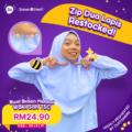 tudung-sekolah-berzip