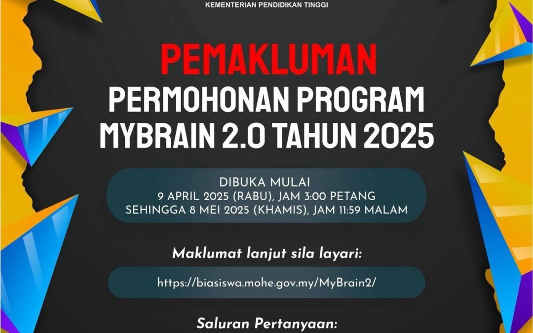 PROGRAM MYBRAIN 2.0: PENAJAAN SESI AKADEMIK 2025/2026
