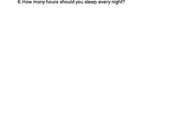 Sample worksheet for Year 4 English Unit 5 Eating Right (Malaysia textbook)