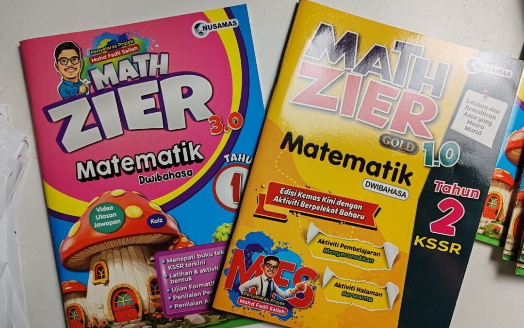 3 Jenis Buku Latihan Matematik Sekolah Rendah Terbaik Untuk Anak Anda