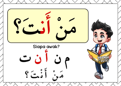 Laman nota bergambar untuk murid sekolah rendah