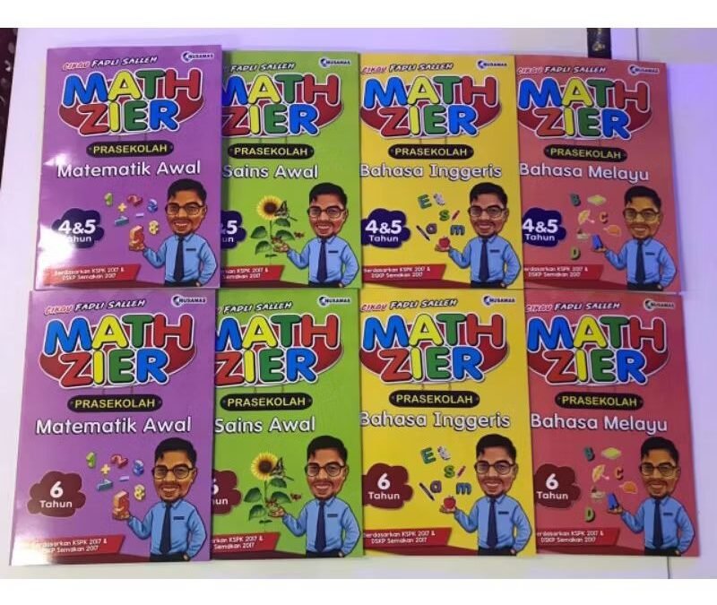 4 Buku Latihan Matematik Sekolah Rendah oleh Cikgu Mohd Fadli Salleh