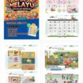 Poster promosi latihan exam anak menggunakan set nota & soalan lengkap PDF
