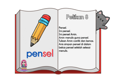 bahan bantu mengajar bergambar pensel