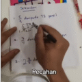 Poster video TikTok pecahan Tahun 4 5 dan 6 oleh Cikgu Fadli