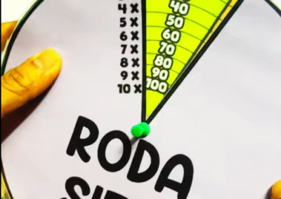 Roda sifir berwarna – versi interaktif sifir 1 hingga 12
