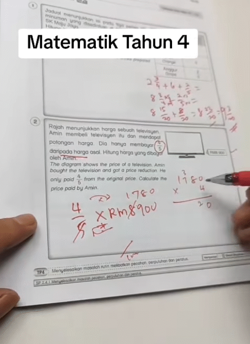 Matematik Tahun 4 – Pecahan Perpuluhan & Peratus