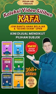 Koleksi Video Silibus KAFA Tahun 1-5 (6 Subjek)