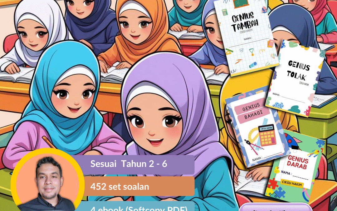 Combo Genius Operasi Asas Matematik — Modul Cetak Berulang