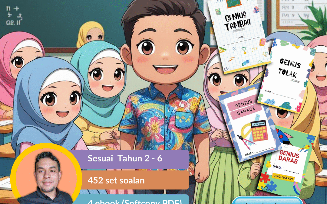 Combo Genius Operasi Asas Matematik – Modul PDF Cetak Tanpa Had