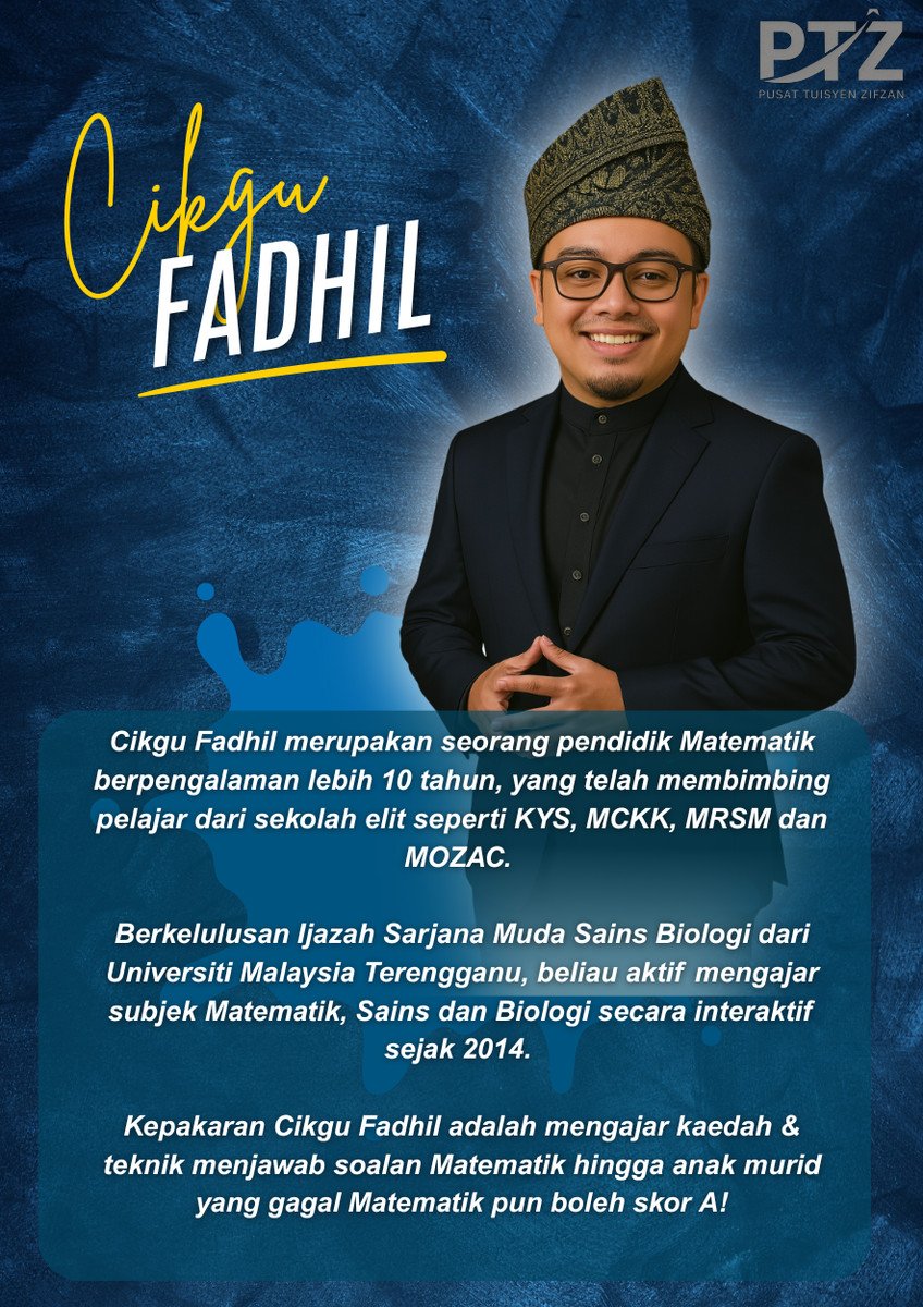 Cikgu Fadhil Express Matematik Tahun 6 oleh Pusat Tuisyen Zifzan