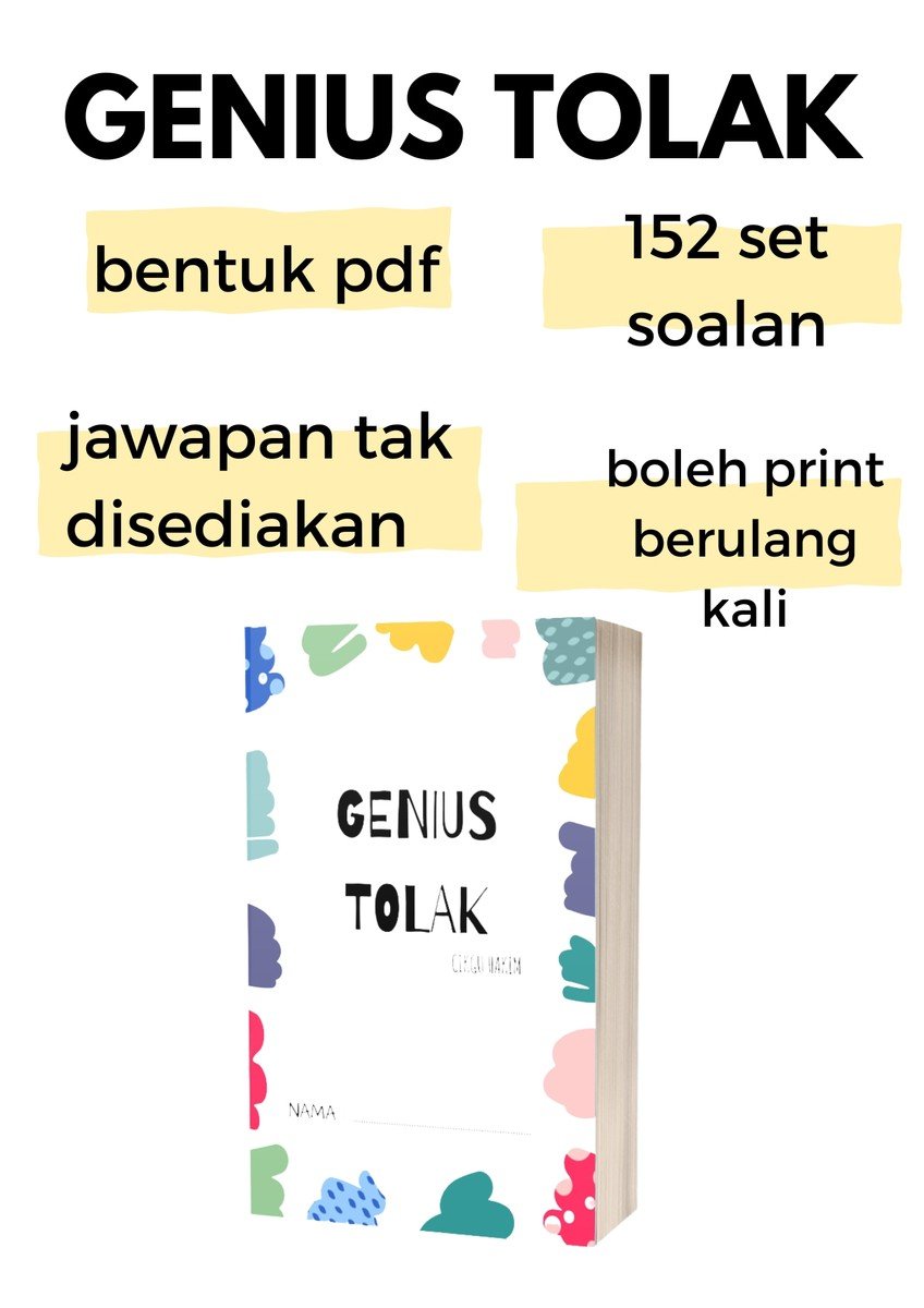 genius tolak Genius Tolak