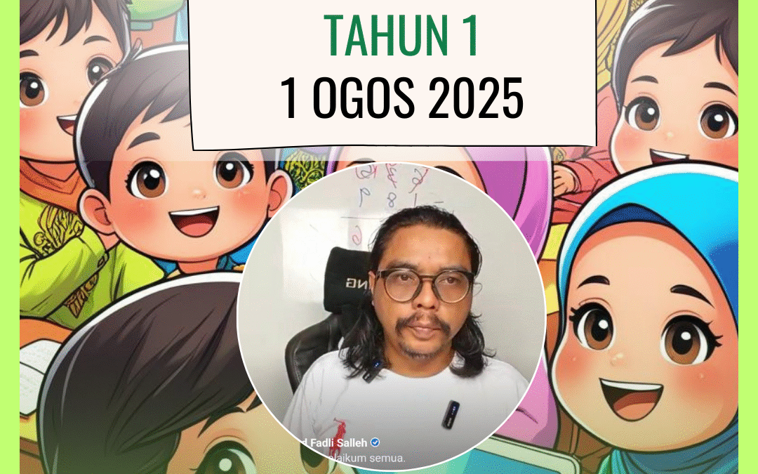 Kelas Matematik Tahun 1 – Rakaman 1 Ogos 2025