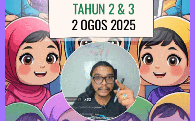 Kelas Matematik Tahun 2 dan 3 – Rakaman 2 Ogos 2025